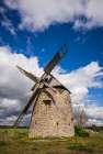 Sweden-Gotland Island-Botvatte-old windmill Art Print
